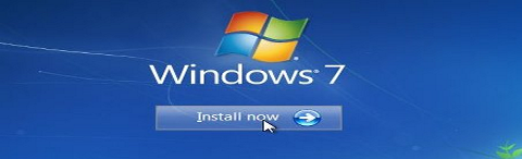 Windows 7 Install Screen